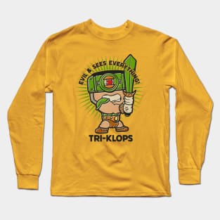 Adorable Tri-Klops He Man Toy 1980 Long Sleeve T-Shirt